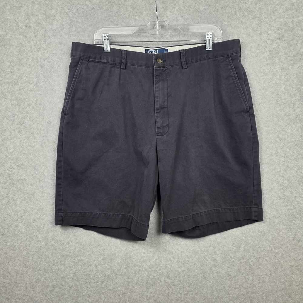 Polo‎ Ralph Lauren Prospect Shorts Mens 38 Blue Chino Classic Pockets Summer